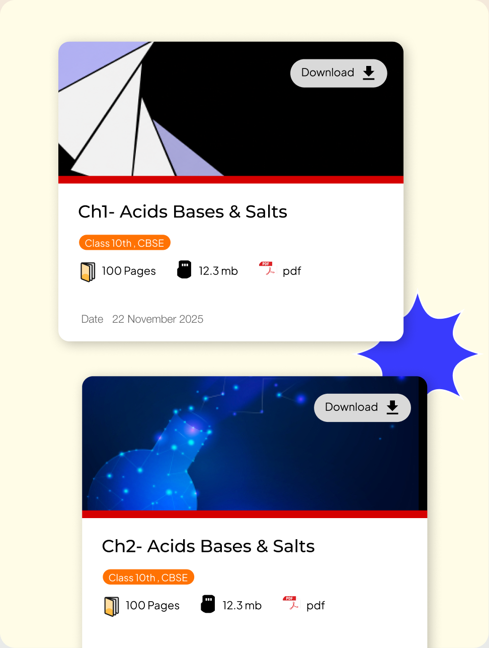 Notes inside the LERN app